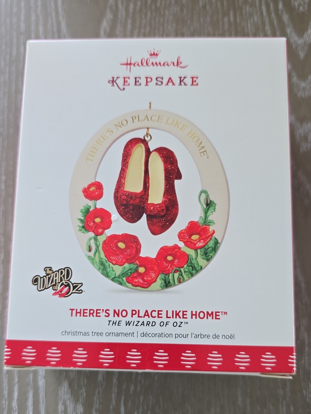 Wizard Of Oz "There's No Place Like Home" Hallmark Keepsake Ornament